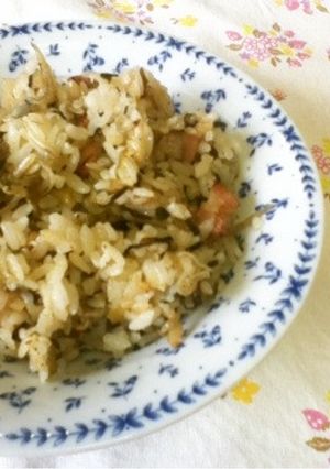 高菜とジャコの炒飯-レシピのメイン写真