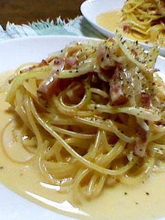 とろ~っと美味しい♪カルボナーラ♪-レシピのメイン写真