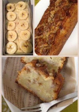 キャラメルバナナパウドケーキ-レシピのメイン写真
