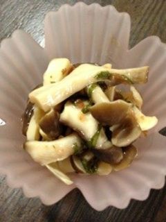 キノコのさっぱり梅肉あえ❀-レシピのメイン写真