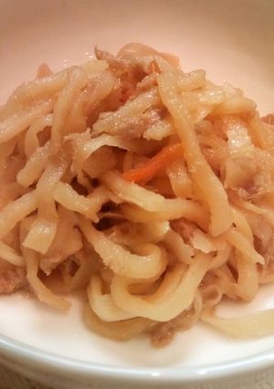 切干大根の炒め煮-レシピのメイン写真