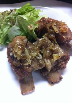 家庭風スペアリブの甘酢炒め-レシピのメイン写真