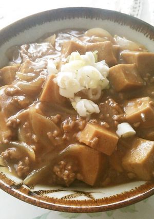 簡単！あっさり！高野豆腐入りカレーそば☆-レシピのメイン写真