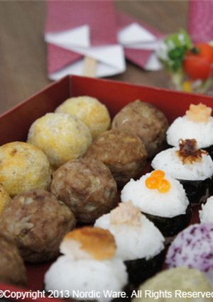 行楽弁当☆ケーキポップスベーキングパン-レシピのメイン写真
