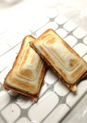 ホットサンドパンは便利!-レシピのメイン写真