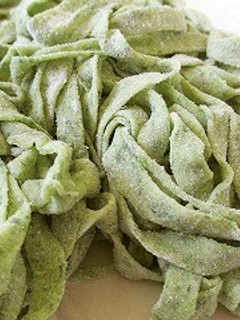 もちもち生パスタ【ほうれんそう】-レシピのメイン写真
