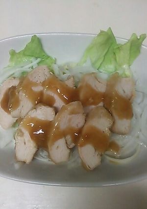しっとりジューシー鳥むね肉のゆず胡椒風味-レシピのメイン写真