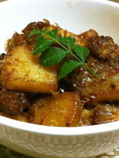 豚バラブロックと筍の粉ぶし煮-レシピのメイン写真