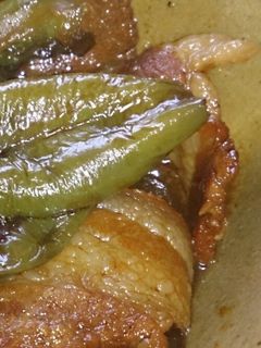 簡単豚肉とピーマンの醤油煮-レシピのメイン写真