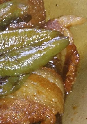 簡単豚肉とピーマンの醤油煮-レシピのメイン写真