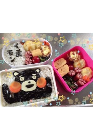 人気のくまモン♫かわいいキャラ弁!簡単-レシピのメイン写真