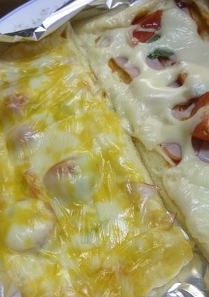 油揚げピザ　低糖質-レシピのメイン写真