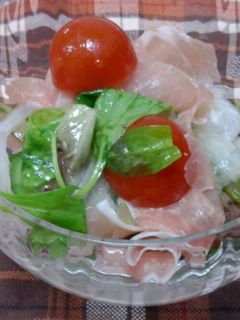新玉ねぎと生ハムのマリネ-レシピのメイン写真