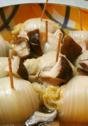 ♪豚肉白菜ロール♡コンソメ煮♪-レシピのメイン写真