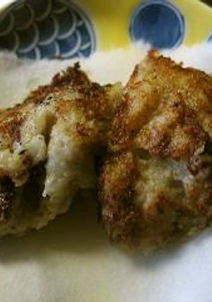 納豆入り揚げ里芋もち-レシピのメイン写真