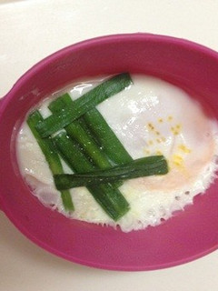 ノンオイル✿レンジで簡単ニラ卵-レシピのメイン写真
