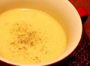 調味料は塩だけ！さつま芋スープポタージュ-レシピのメイン写真