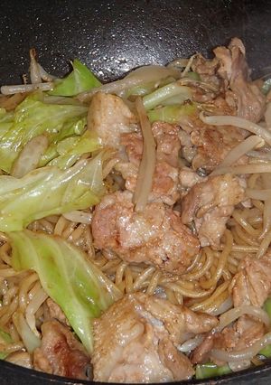 フライパンひとつで作る本格ソース焼きそば-レシピのメイン写真