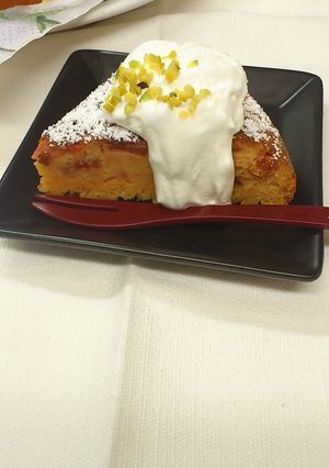 トマトのヨーグルトケーキ（炊飯器使用）-レシピのメイン写真
