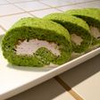 ほうれん草のロールケーキ