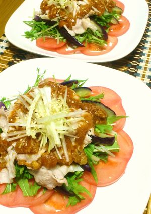 野菜たっぷり♪簡単♪❤冷製豚しゃぶ❤-レシピのメイン写真
