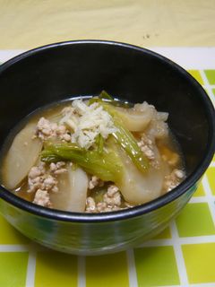 かぶのそぼろ煮-レシピのメイン写真