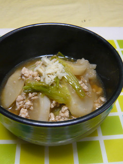 かぶのそぼろ煮-レシピのメイン写真