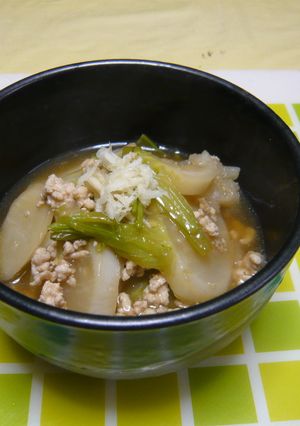 かぶのそぼろ煮-レシピのメイン写真