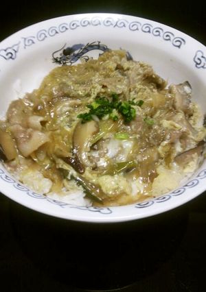 豚肉とごぼうの柳川丼-レシピのメイン写真