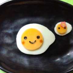 รูปของ お弁当に☆目玉焼きくん