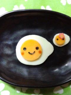 お弁当に☆目玉焼きくん-レシピのメイン写真