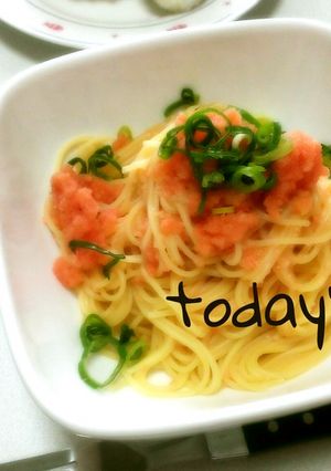 簡単★明太子のバターしょうゆパスタ★-レシピのメイン写真