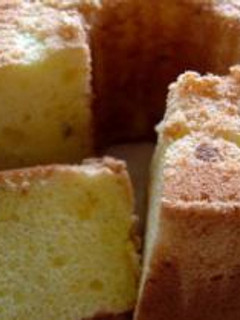 かぼちゃシフォンケーキ-レシピのメイン写真