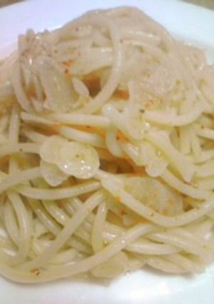 電子レンジで簡単早旨！　ペペロンチーノ-レシピのメイン写真