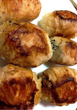 うちの肉巻きおにぎり-レシピのメイン写真