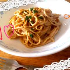 クリームチーズと山葵の簡単パスタ-レシピのメイン写真