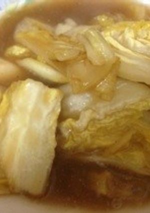 糖質制限♪超簡単♪ホタテと白菜の炒め物♪-レシピのメイン写真