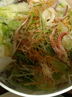ボイルイカのチャンポン麺サラダ-レシピのメイン写真