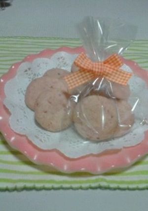苺ジャムで☆いちごミルククッキー♪-レシピのメイン写真