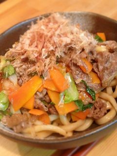 ❃°.胡麻油×醤油で焼きうどん.°❃-レシピのメイン写真