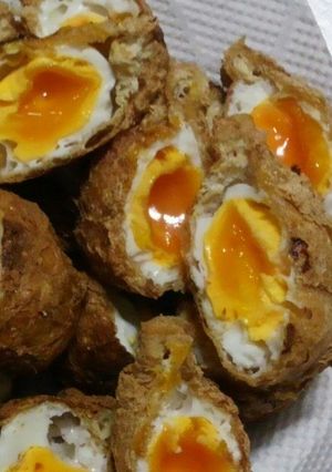 簡単!サクッと油揚げ☆卵-レシピのメイン写真