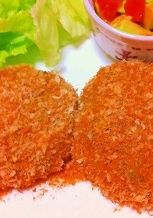 ソースいらずのヘルシーカボチャコロッケ-レシピのメイン写真
