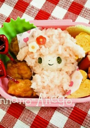 キャラ弁＊ピアノちゃんおにぎり-レシピのメイン写真