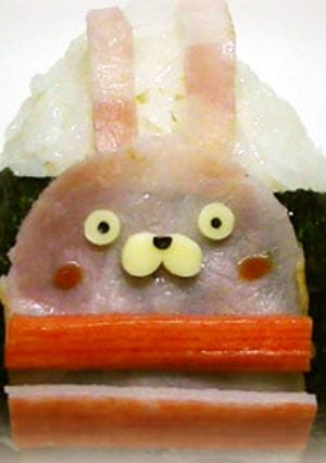 簡単キャラおにぎり：ウサビッチキレネンコ-レシピのメイン写真