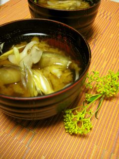 簡単☆秋を感じる舞茸と茄子のお味噌汁-レシピのメイン写真