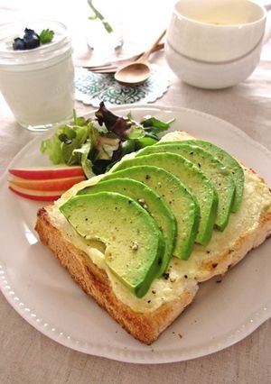 クリームチーズ&アボカドのトースト…-レシピのメイン写真