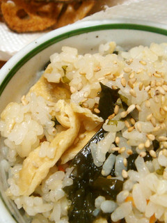 ちゃちゃっとわかめご飯♪-レシピのメイン写真