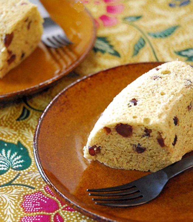小豆の蒸しケーキ-レシピのメイン写真
