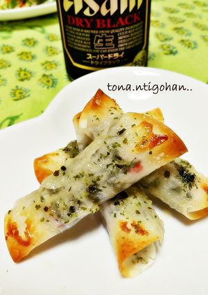 かにかまとチーズの大葉包み焼-レシピのメイン写真