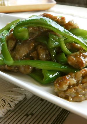 細切り牛肉と細切り野菜の香味炒め♬-レシピのメイン写真